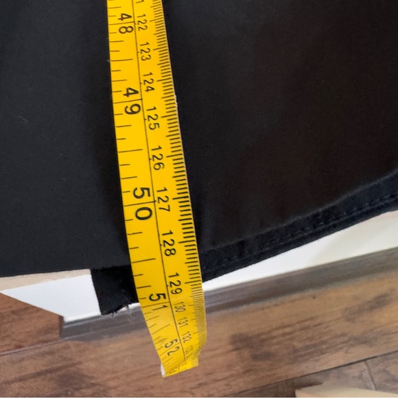 J Crew Black Zip Up Shirt Dress Short Sleeve Midi Women Sz 14 Fit Flare Pockets - Picture 10 of 13